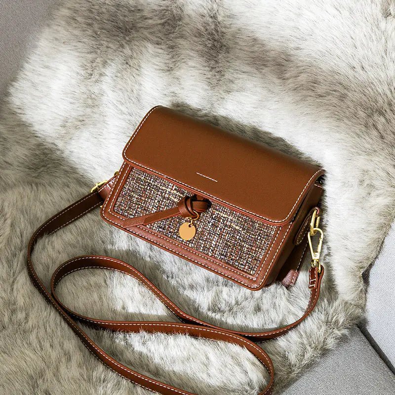 Fashionable Women's Shoulder Crossbody Bag (Vintage Style) - Q.B.Accessories