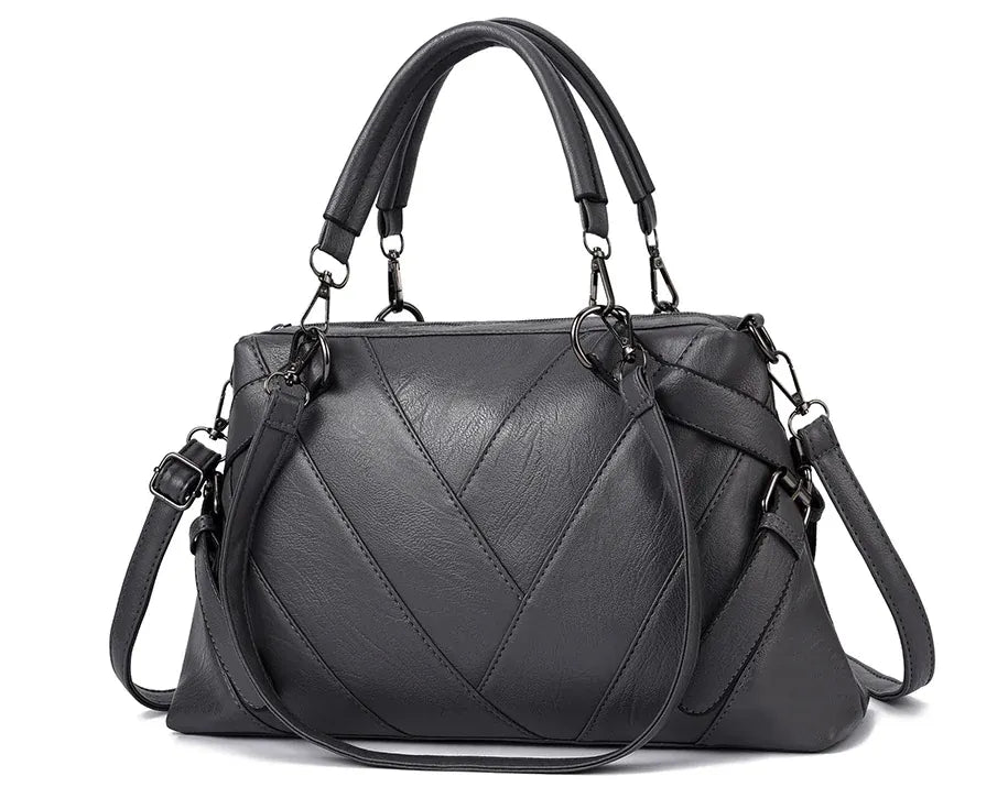 Fashionable Women's Shoulder Crossbody Tote Bag - Q.B.Accessories