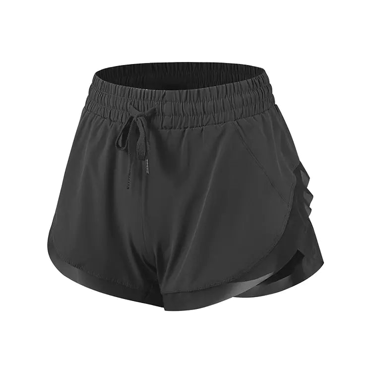 FlexiFit High Waist Women's Fitness Shorts - Q.B.Accessories