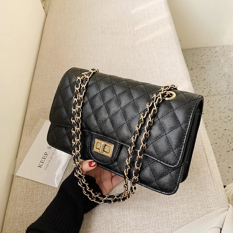 Chic Women's Bag 2020 Fashion Quilted Chain Crossbody - Q.B.Accessories