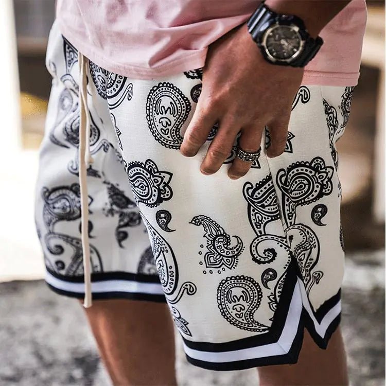 Casual Cashew Mesh Shorts - Q.B.Accessories