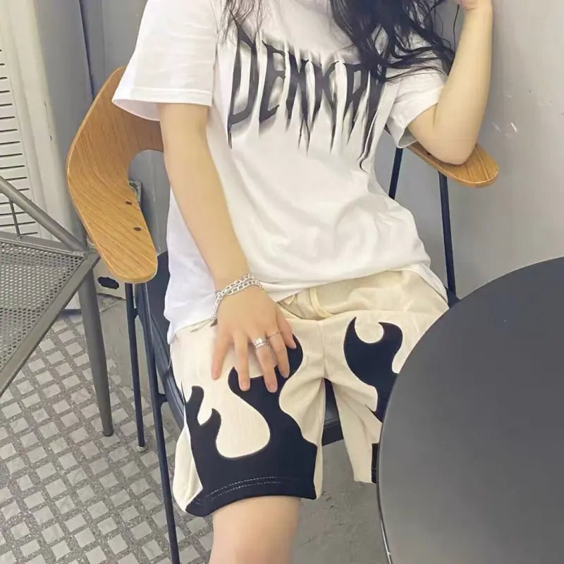 Men's Skeleton Stitch Shorts - Q.B.Accessories