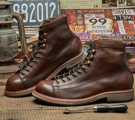 Autumn Retro Men's Boots - Q.B.Accessories
