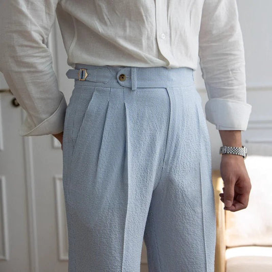 Men's Cool Summer Dress Pants - Q.B.Accessories