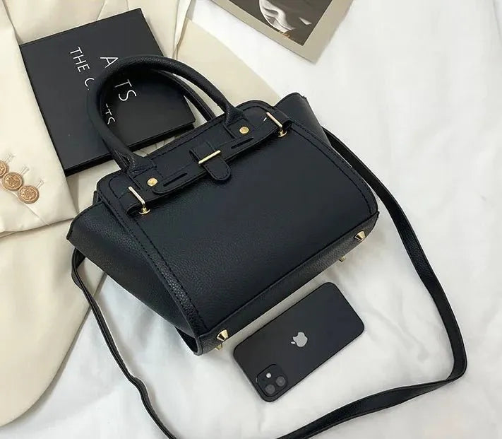 Fashionable Platinum Tote Bag, Shoulder & Crossbody Bag - Q.B.Accessories