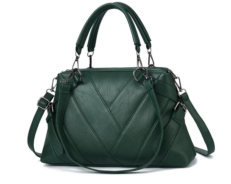 Fashionable Women's Shoulder Crossbody Tote Bag - Q.B.Accessories