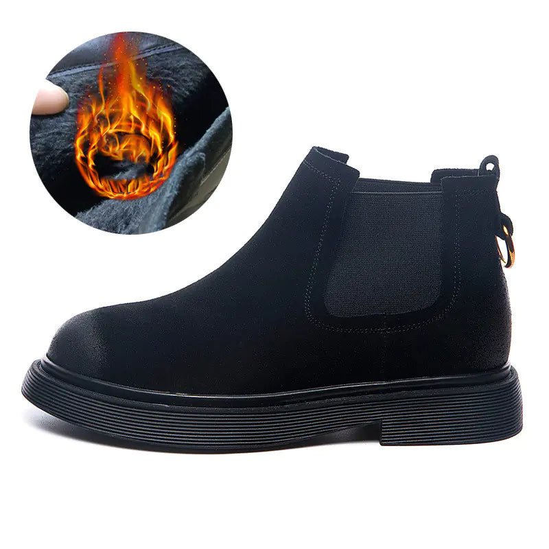 Chunky Leather Martin Boots for Women – Fall/Winter Style - Q.B.Accessories