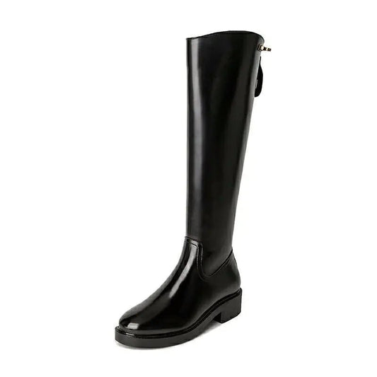 Chic Martin Thick Heel Boots - Q.B.Accessories